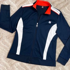 WOMEN’S FILA Sport Jacket Zip Up Sz L.